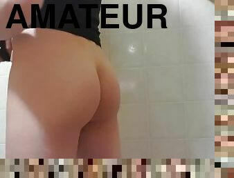 amateur, gay, mignonne, solo, minet, bite, taquinerie