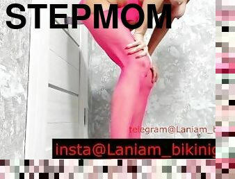 Stepmom milf dildo pussy insertion masturbation orgasm fetish taboo