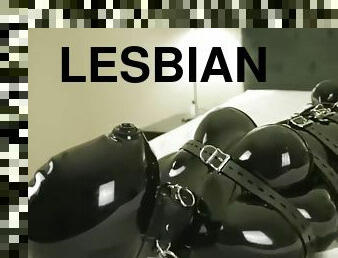storatuttar, lesbisk, hardcore, bdsm, bunden, fetisch, latex, bondage
