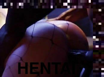 groß-titten, anal-sex, japanier, beute, hentai, titten, hintern, weiß