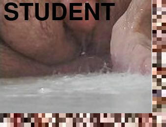 armé, bad, masturbation, student, college, fetisch, dusch, ensam, vått, kuk