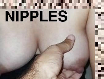 Pregnant shaggy tits with large nipples