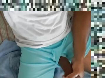 bapa, syahwat, dubur, peju, zakar-besar, homoseksual, creampie, hitam, pov, merangkap