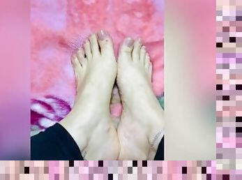 amateur, arabe, compilation, pieds, fétiche, solo