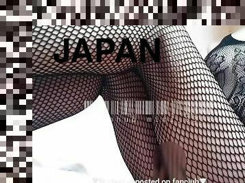 asiático, teta-grande, mamilos, amador, japonesa, hentai, mamas, sozinho, ousado