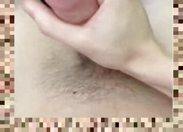 masturbation, ejaculation-sur-le-corps, gay, secousses, collège, ejaculation, horny, solo, musclé, bite