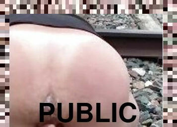 Preview… fuck me like a cuck bitch on the train tracks for everyone to see!