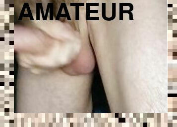 masturbation, amateur, ejaculation-sur-le-corps, énorme-bite, branlette, ejaculation, solo, bite