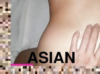 asiatique, cul, orgasme, écolière, amateur, anal, ados, maison, japonais, ejaculation-interne