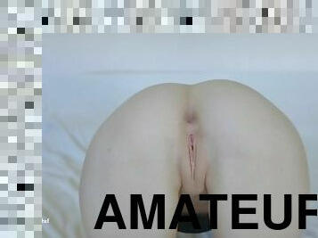 amador, anal, fetiche, sozinho, molhado