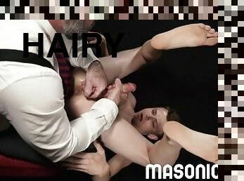 MasonicBoys - Dom daddy bear spanks and milks Austin Young
