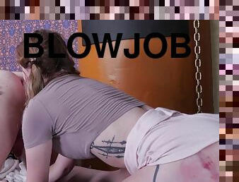 Ass eating blowjob teen dominated