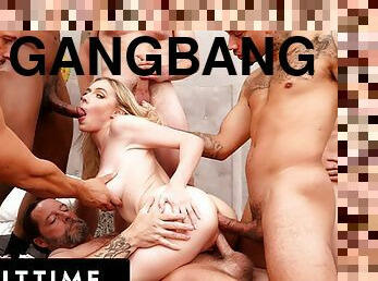 ADULT TIME - Jealous Simps GANGBANG Rebel Rhyder Together! DOUBLE ANAL PLUS DPing and BLOWBANG!
