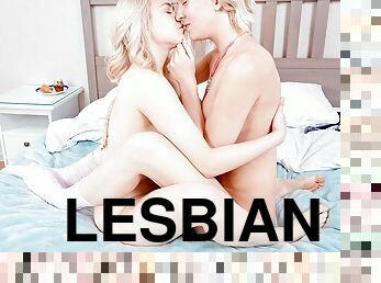 לסבית-lesbian, נוער, צעצוע, לעשות-עם-האצבע, בלונדיני, עונש-מלקות, ציצים-קטנים