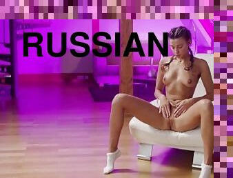 maszturbálás, orosz, szólóban, gyönyörű