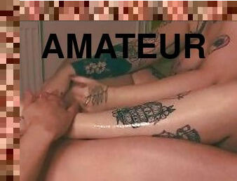 cul, énorme, masturbation, amateur, belle-femme-ronde, joufflue, pieds, ejaculation, pute, bout-a-bout