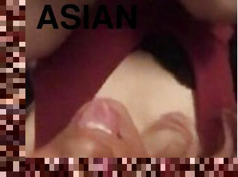 asiático, amador, anal, pénis-grande, branco, pénis