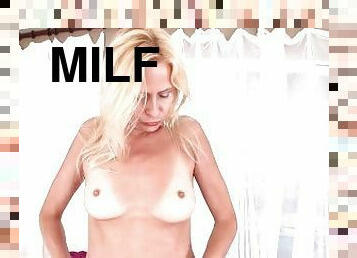 vieux, fellation, ejaculation-sur-le-corps, milf, maman, point-de-vue, sur-le-visage, blonde, mère, plus-agée