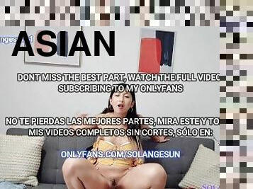 asiatique, levrette, poilue, orgasme, chatte-pussy, anal, doigtage, sale, point-de-vue, ejaculation