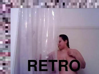 Retro SSBBW Shower Cam