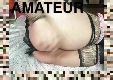 cona-pussy, amador, bbw, bochechuda, puta-slut, excitante, rede-de-pesca, engraçado, sozinho