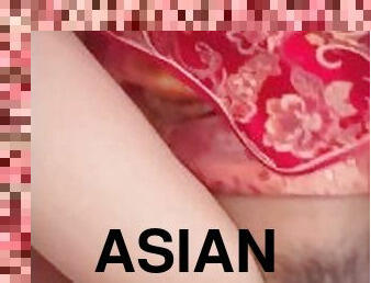 asiatisk, orgasm, orgie, student, amatör, brudar, tonåring, par, thailändsk, dad-girl