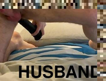 Sex starved house husband can't wait to fill and taste his hole