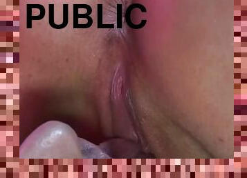 Dominated in a Public Bar