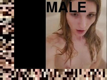 Trans Girl Gets Dirty In The Shower *Sneak Peak*  KELLI FROST SEXY SOLO FUN