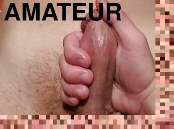 masturbation, amateur, ejaculation-sur-le-corps, énorme-bite, ados, gay, maison, branlette, secousses, point-de-vue