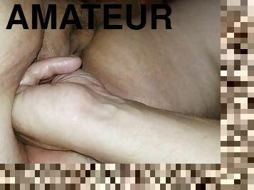 grand-mère, vieux, orgasme, amateur, mature, granny, milf, maison, couple, belle-femme-ronde