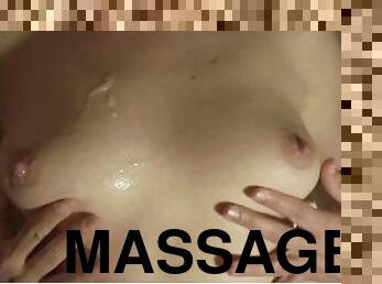 masturbieren, nippel, orgamus, sport, dilettant, beule-schuss, massage, paar, beule, perfekt