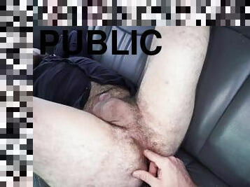 público, mamada, chorro-de-corrida, gay, estrella-del-porno, autobús, musculada, polla