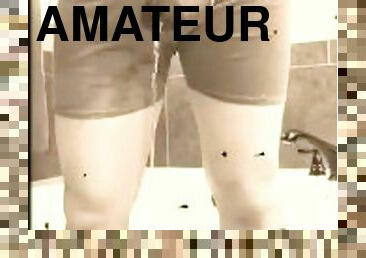 vieux, pisser, amateur, compilation, coquine, plus-agée, fétiche, solo