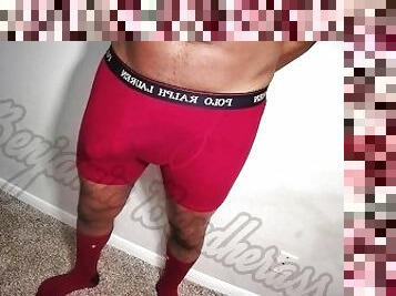 SUBSCRIBE LIKE????- BBC IN RED BOXERS - IG BENBENDHER