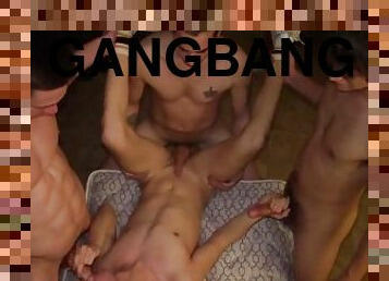 orgie, fête, amateur, fellation, énorme-bite, gay, gangbang, sexe-de-groupe, musclé, minet