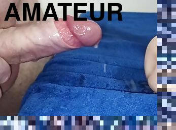 Fucking Hard my new Fleshlight with big Cum