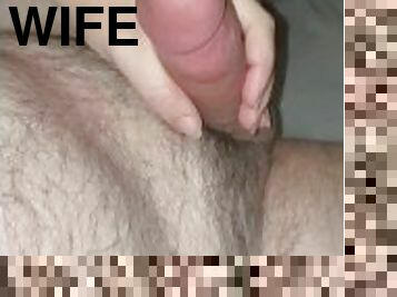 Wife gave me a handjob before bed