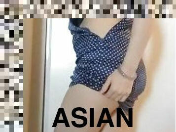 asiatique, amateur, ados, solo, taquinerie