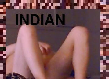 INDIAN TEEN FROM TINDER TAKING MY BIG COCK AND GETS CREAMPIED