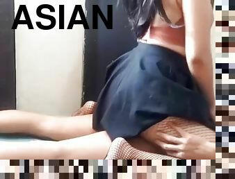 Fake Asian massage. Massage with a happy ending. Massage Extra service