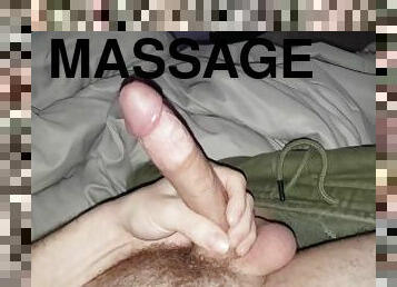 grande, masturbação, amador, pénis-grande, massagem, bolas, branco, pénis