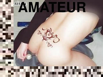 cul, masturbation, orgasme, transsexuelle, amateur, anal, jouet, maison, japonais