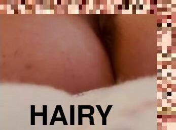 Hairy pussy orgasm