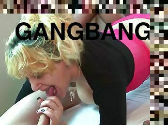 Katies Gangbang Alongside A Mystery