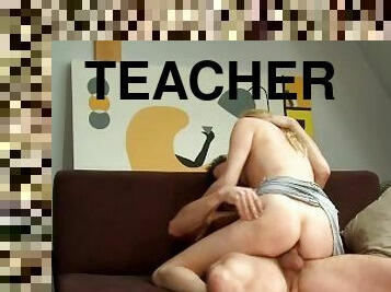 Cute Blonde Extreme Sex Deal With Horny Art Teacher