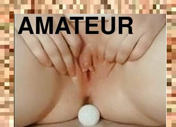 masturbation, amateur, ados, jouet, fétiche, solo, boules