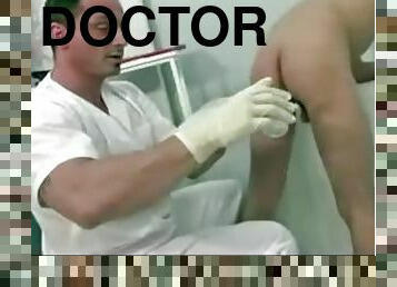innocent twink used by his doctor at the clinic