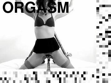 orgasm, anal, hardcore, bdsm, slyna, strumpor, sprut, nätstrumpor, bondage