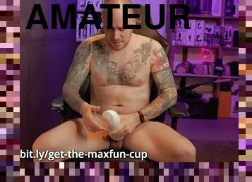 masturbation, amateur, jouet, branlette, solo, tatouage, sucer